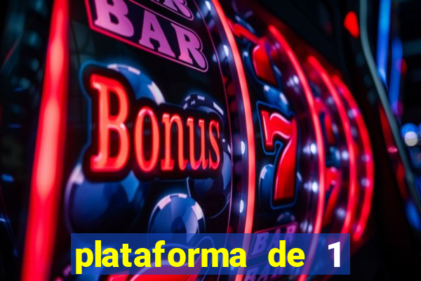 plataforma de 1 real fortune tiger